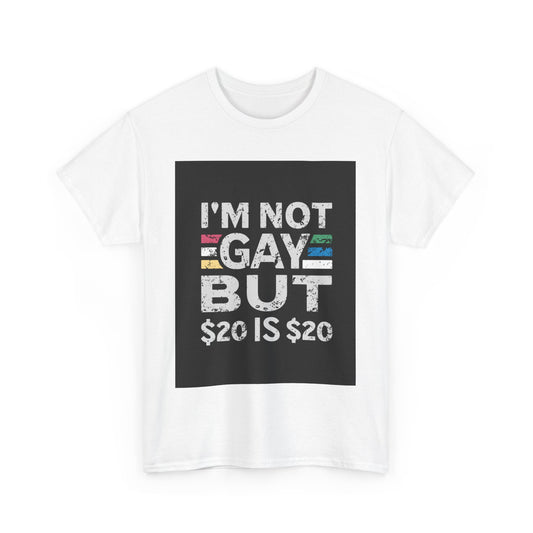 $20 is $20 Short-Sleeved Tee